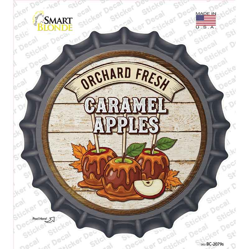 Caramel Apples Novelty Bottle Cap Sticker Decal BC-2079s