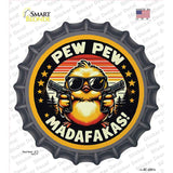 Pew Pew Madafakas Novelty Bottle Cap Sticker Decal BC-2081s