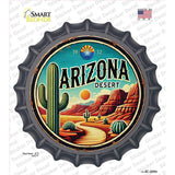 Arizona Desert Novelty Bottle Cap Sticker Decal BC-2090s