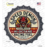 Speed Demon Novelty Bottle Cap Sticker Decal BC-2096s