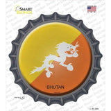 Bhutan Country Novelty Bottle Cap Sticker Decal