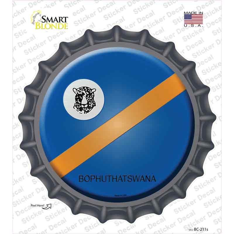 Bophuthatswana Country Novelty Bottle Cap Sticker Decal