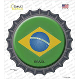 Brazil Country Novelty Bottle Cap Sticker Decal