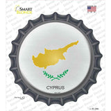 Cyprus Country Novelty Bottle Cap Sticker Decal