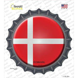 Denmark Country Novelty Bottle Cap Sticker Decal