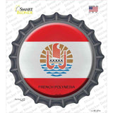 French Polynesia Country Novelty Bottle Cap Sticker Decal