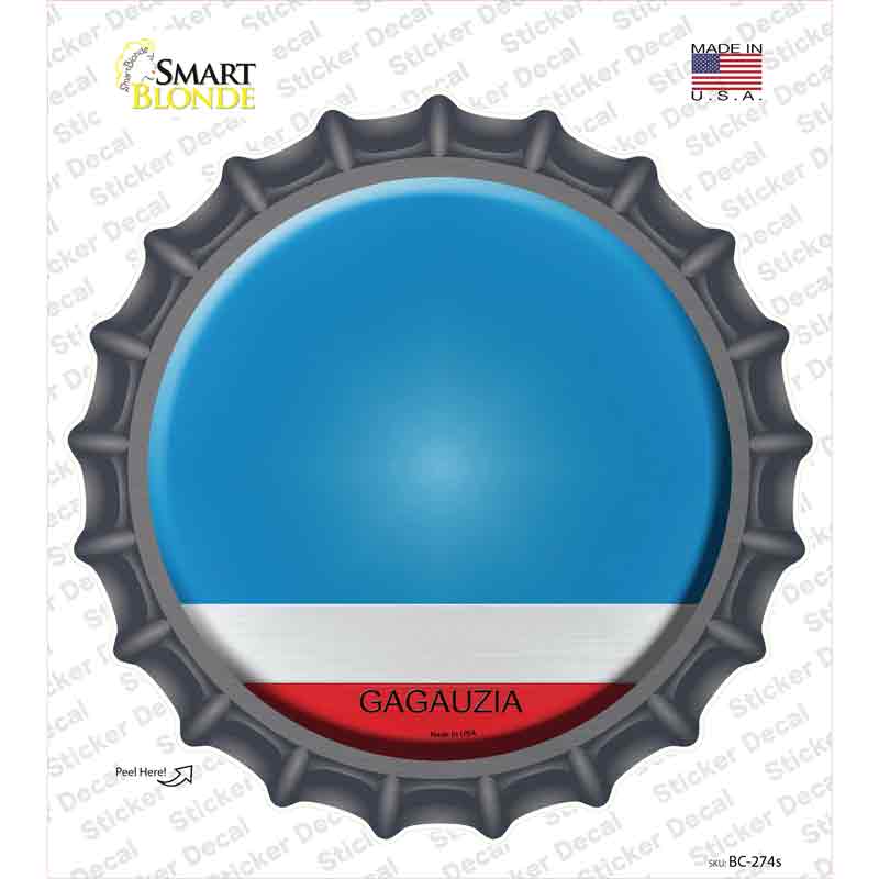 Gagauzia Country Novelty Bottle Cap Sticker Decal