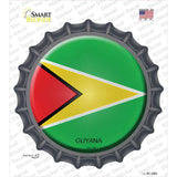 Guyana Country Novelty Bottle Cap Sticker Decal