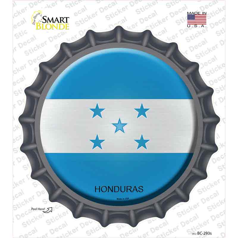 Honduras Country Novelty Bottle Cap Sticker Decal