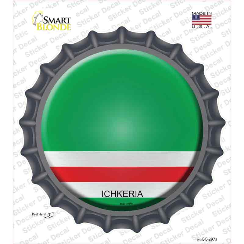 Ichkeria Country Novelty Bottle Cap Sticker Decal