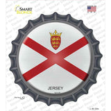Jersey Country Novelty Bottle Cap Sticker Decal