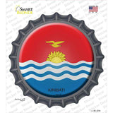 Kiribati Country Novelty Bottle Cap Sticker Decal