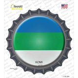 Komi Country Novelty Bottle Cap Sticker Decal