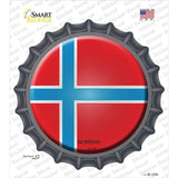 Norway Country Novelty Bottle Cap Sticker Decal