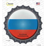 Russian Federation Country Novelty Bottle Cap Sticker Decal