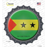 Sao Tome Principe Country Novelty Bottle Cap Sticker Decal