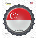 Singapore Country Novelty Bottle Cap Sticker Decal