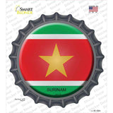 Surinam Country Novelty Bottle Cap Sticker Decal