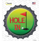 Hole In One Novelty Bottle Cap Sticker Decal