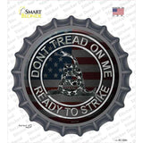 Dont Tread On Me Novelty Bottle Cap Sticker Decal