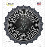Americas Freedom Novelty Bottle Cap Sticker Decal