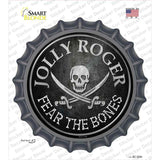 Fear The Bones Novelty Bottle Cap Sticker Decal