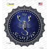 Scorpio Novelty Bottle Cap Sticker Decal