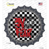 No Fear Novelty Bottle Cap Sticker Decal