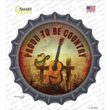 Proud To Be Country Novelty Bottle Cap Sticker Decal