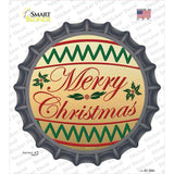 Merry Christmas Novelty Bottle Cap Sticker Decal