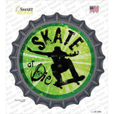 Skate or Die Novelty Bottle Cap Sticker Decal