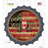 When I Rise Novelty Bottle Cap Sticker Decal