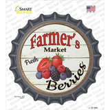 Farmers Market Berries Novelty Bottle Cap Sticker Decal