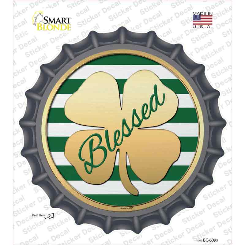 Blessed Novelty Bottle Cap Sticker Decal