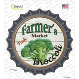 Farmers Market Broccoli Novelty Bottle Cap Sticker Decal