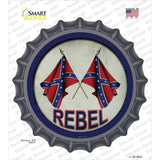Rebel Novelty Bottle Cap Sticker Decal