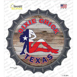 Dixie Chicks Texas Novelty Bottle Cap Sticker Decal
