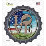 Love Kentucky Novelty Bottle Cap Sticker Decal