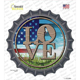 Love New Hampshire Novelty Bottle Cap Sticker Decal