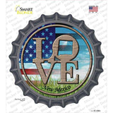 Love New Mexico Novelty Bottle Cap Sticker Decal