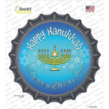 Happy Hanukkah Novelty Bottle Cap Sticker Decal