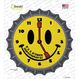 5 O Clock Somewhere Novelty Bottle Cap Sticker Decal