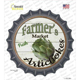 Farmers Market Artichokes Novelty Bottle Cap Sticker Decal