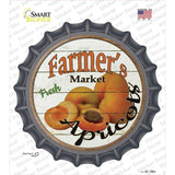 Farmers Market Apricots Novelty Bottle Cap Sticker Decal