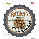 Farmers Market Coriander Novelty Bottle Cap Sticker Decal