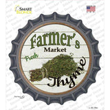 Farmers Market Thyme Novelty Bottle Cap Sticker Decal