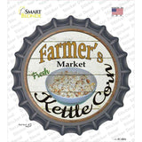 Farmers Market Kettle Corn Novelty Bottle Cap Sticker Decal