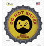 Do Not Enter Xbox Novelty Bottle Cap Sticker Decal