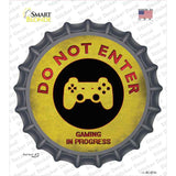 Do Not Enter PlayStation Novelty Bottle Cap Sticker Decal