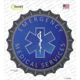 Emergency Medical Services Novelty Bottle Cap Sticker Decal